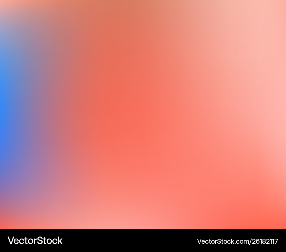 Gradient mesh painted in different colors Vector Image