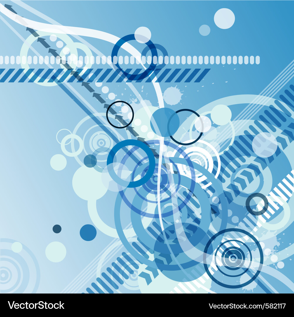 Retro abstract background vector image