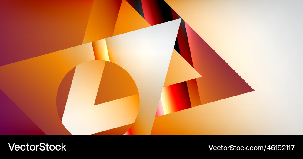 Triangle abstract background with shiny and glossy Triangle abstract background with shiny and glossy Vector Image