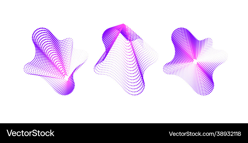 Abstract background with dynamic waves Abstract background with dynamic waves vector image