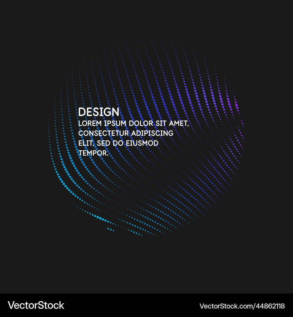Dynamic Abstract Waves Background vector image