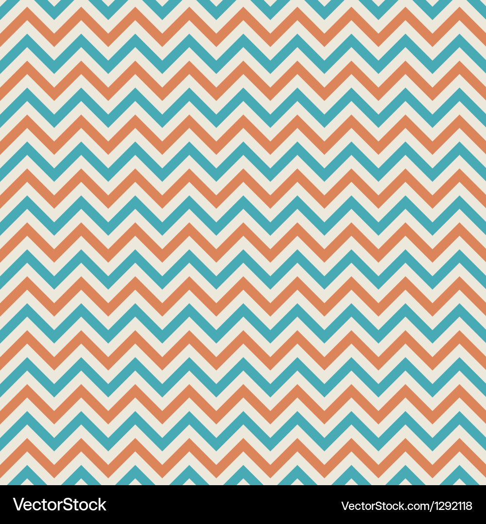 Retro Chevron Pattern Background vector image