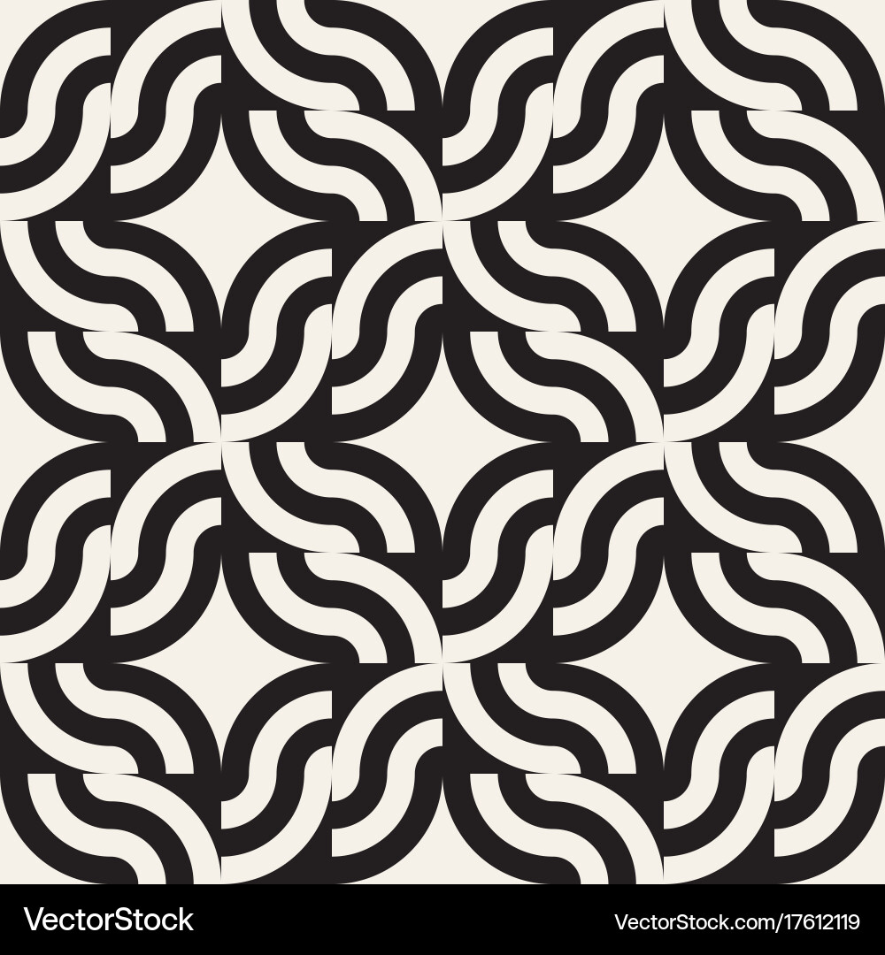 Abstract geometric pattern with stripes lines Vector Image