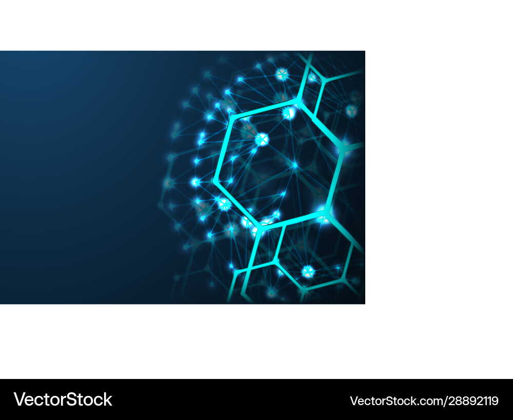 Molecule structure icon form lines and triangles Molecule structure icon form lines and triangles vector image