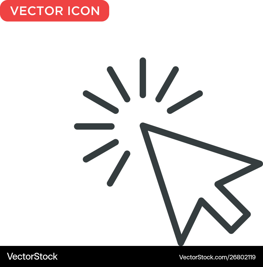 Pointer Cursor Icon Design Pointer Cursor Icon Design vektorbild