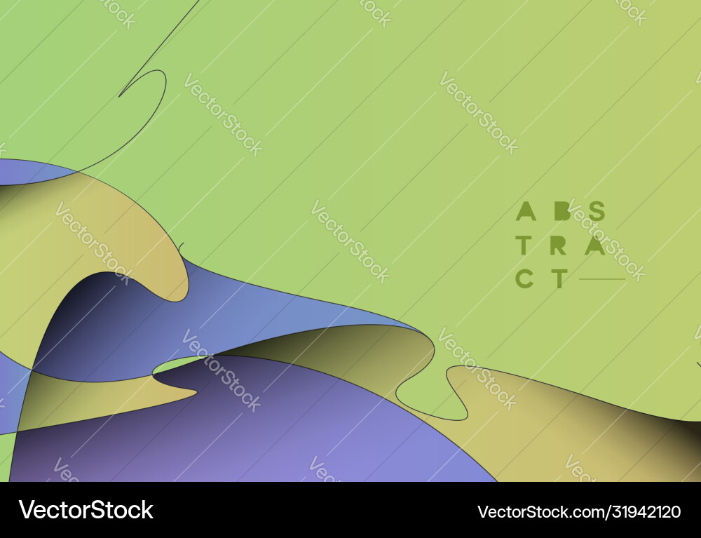 Abstract colorful pattern design and background vector image