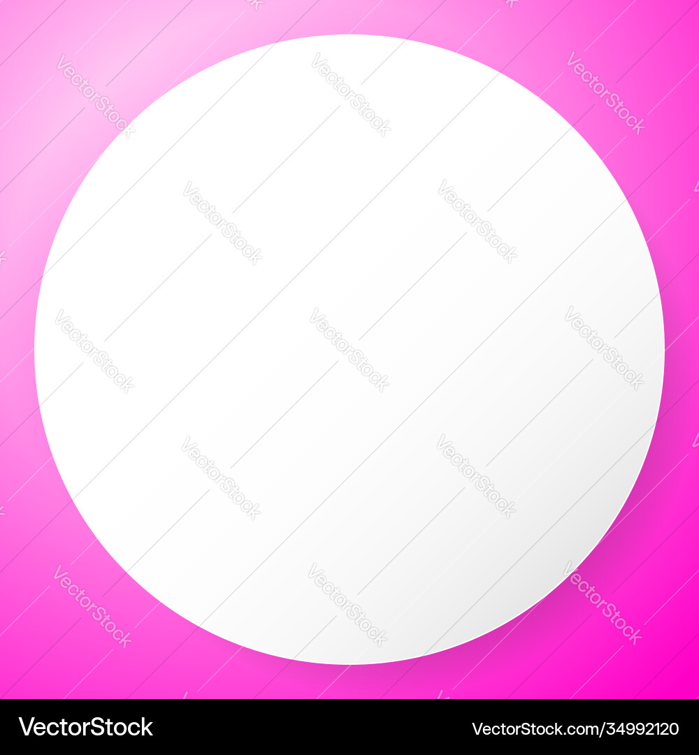 Circle orb sphere with blank empty space Circle orb sphere with blank empty space vector image