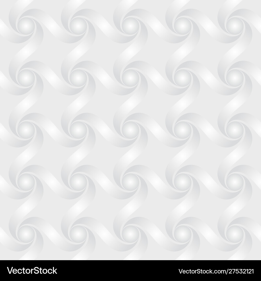 Swirly Gray Lattice Muster Vektorbild