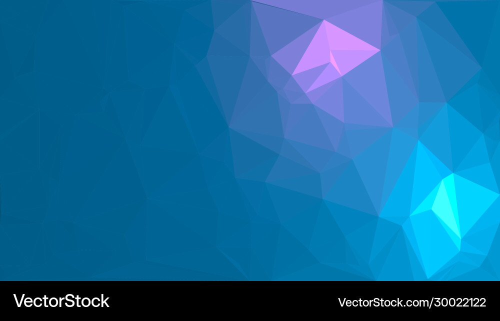 Abstract polygonal background triangular vector image