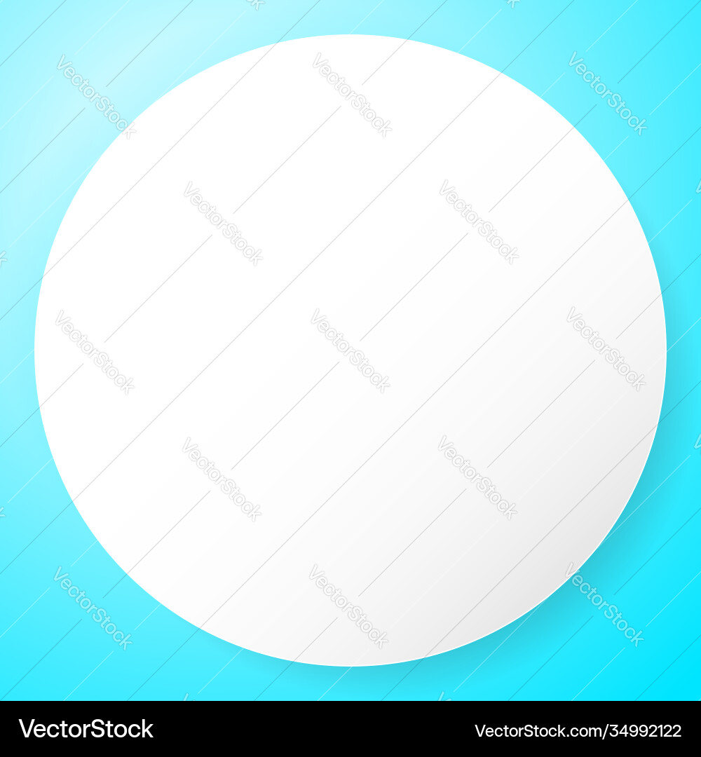 Circle orb sphere with blank empty space Circle orb sphere with blank empty space vector image
