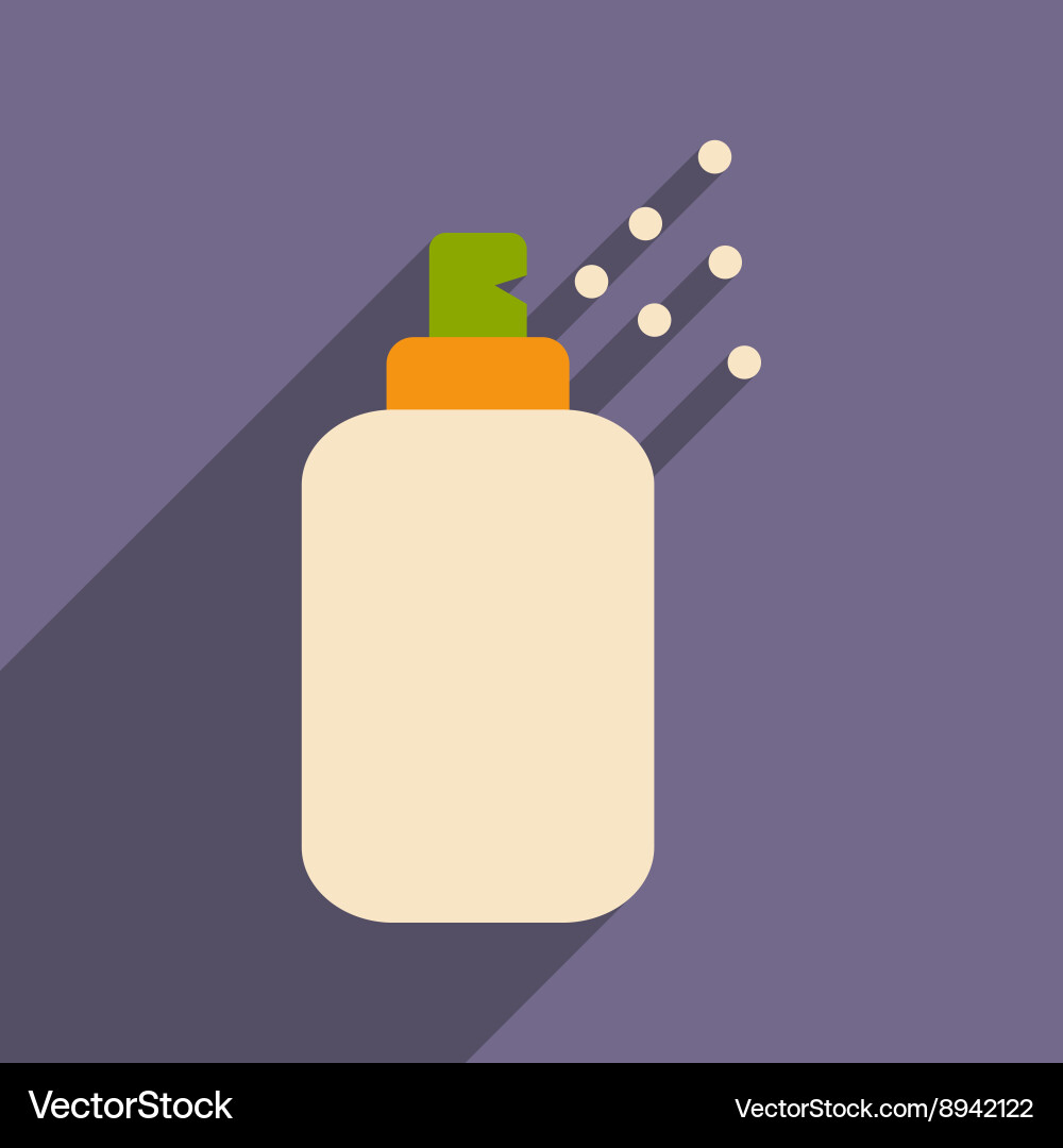Flat with shadow icon and mobile application Vector Image