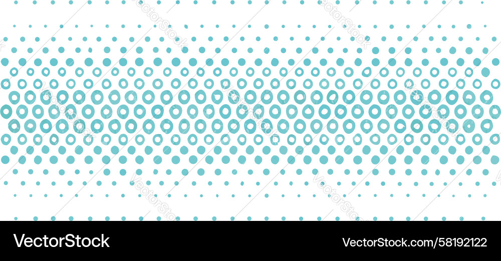 Halftone Dot Gradient Pattern Vector Image