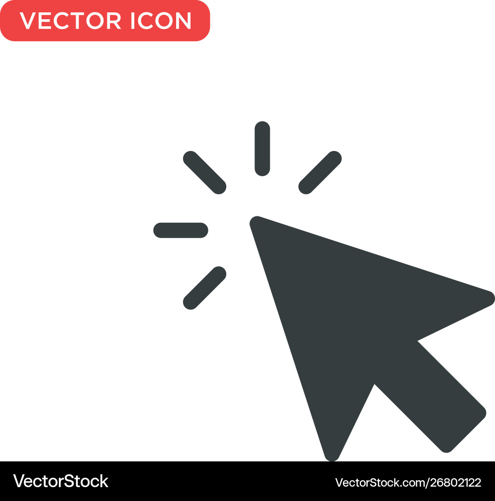 Pointer Cursor Icon Design Pointer Cursor Icon Design vektorbild