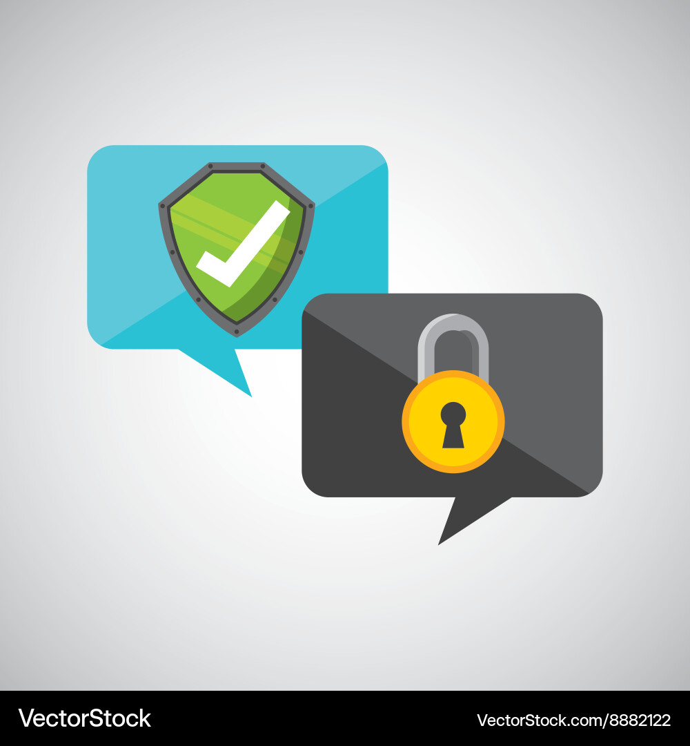 Security system design Vector Image