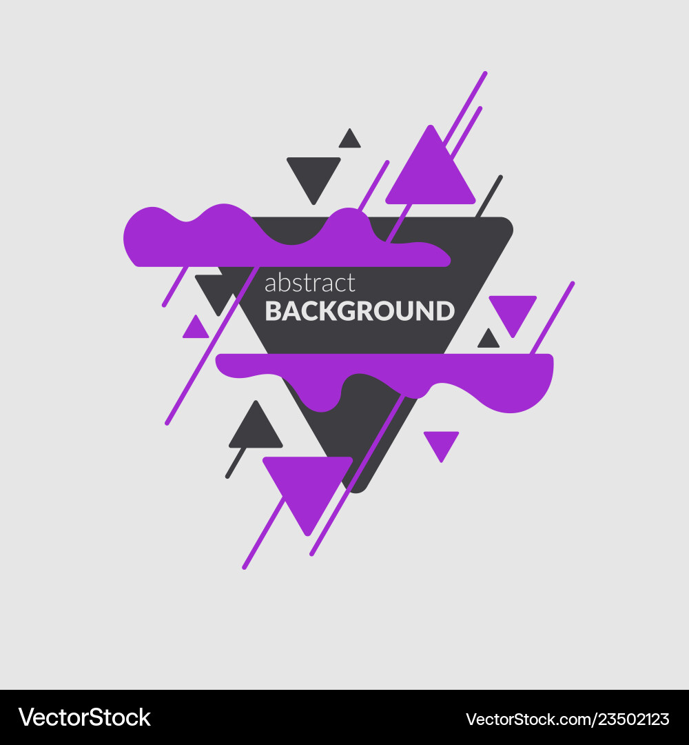 Abstract blobs and geometric shapes Abstract blobs and geometric shapes vector image