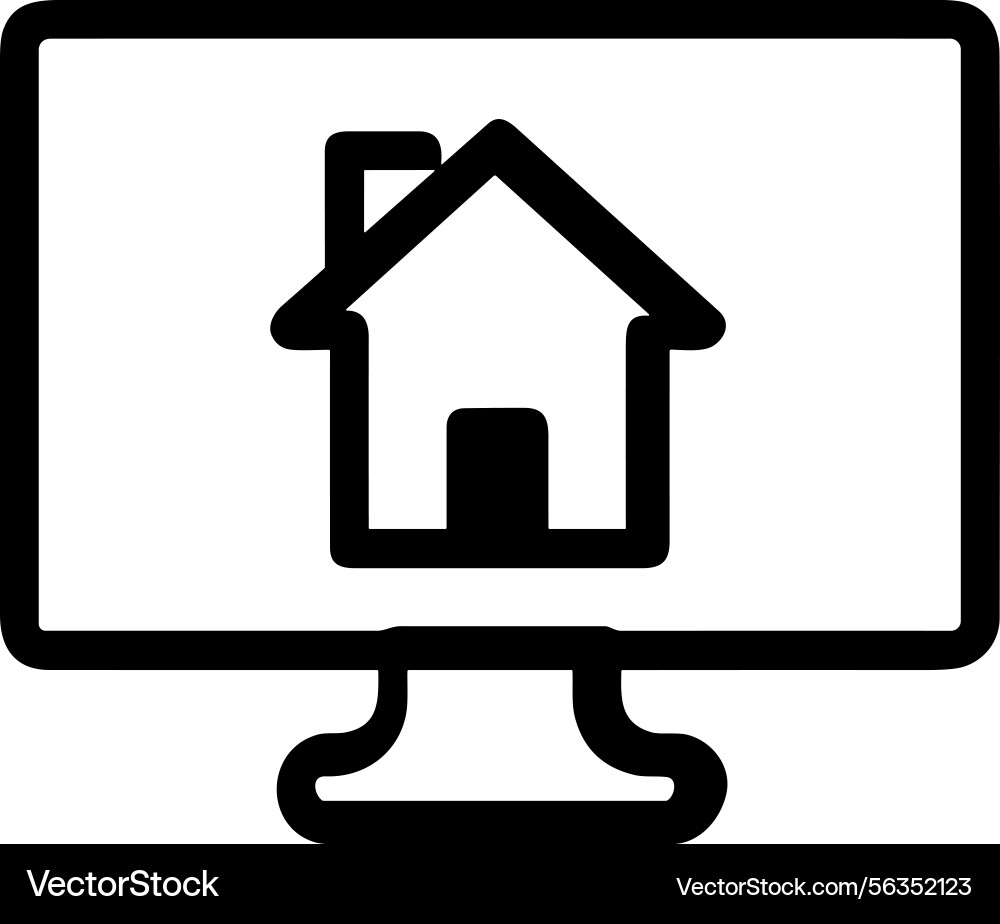 Computer icon symbol image Computer icon symbol image Vector Image