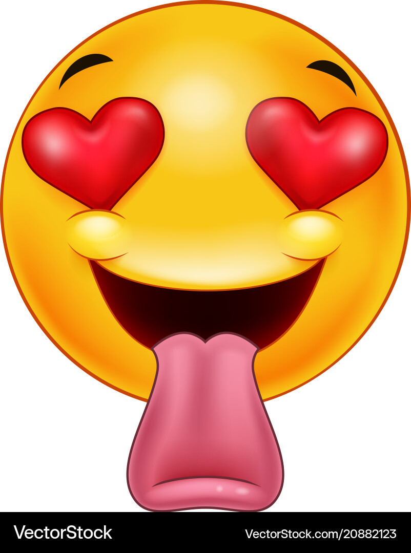 Love smiley Vector Images \u0026 Graphics for Commercial Use | VectorStock, image size:802x1080