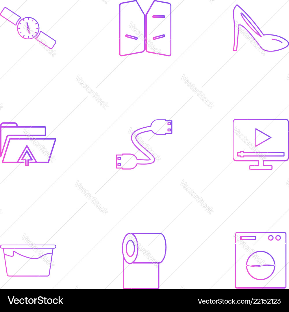 Files file type windows os documents vector image