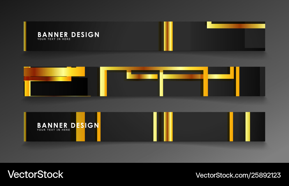 Set a banner with rectangular background Set a banner with rectangular background Vector Image