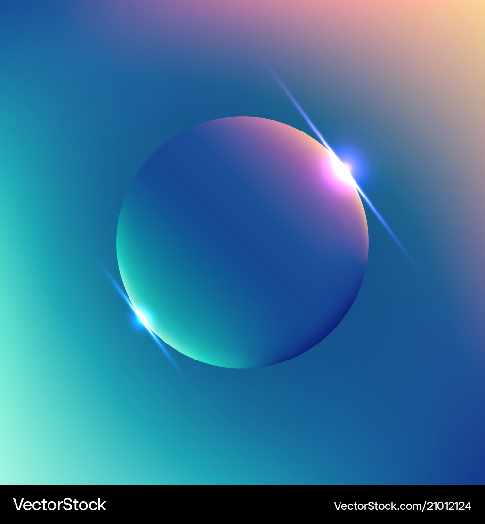 Abstract Colorful Gradient Background vector image