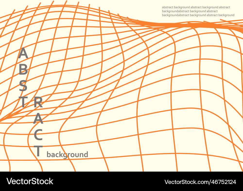 Abstract graphic design wireframe background Abstract graphic design wireframe background Vector Image