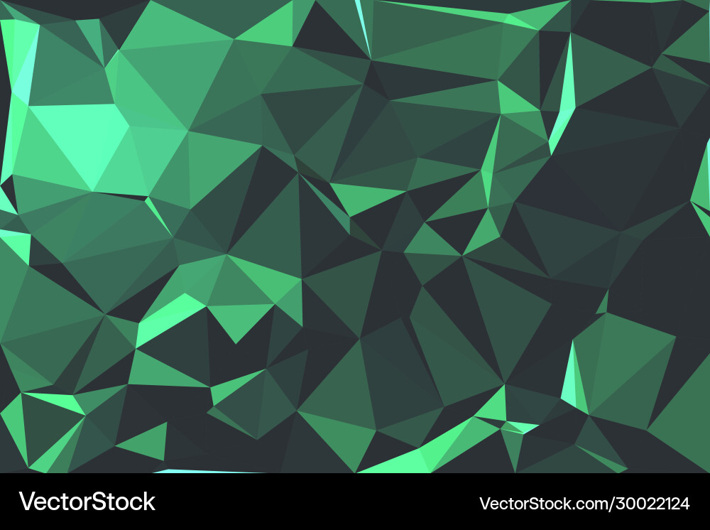 Abstract polygonal background triangular vector image