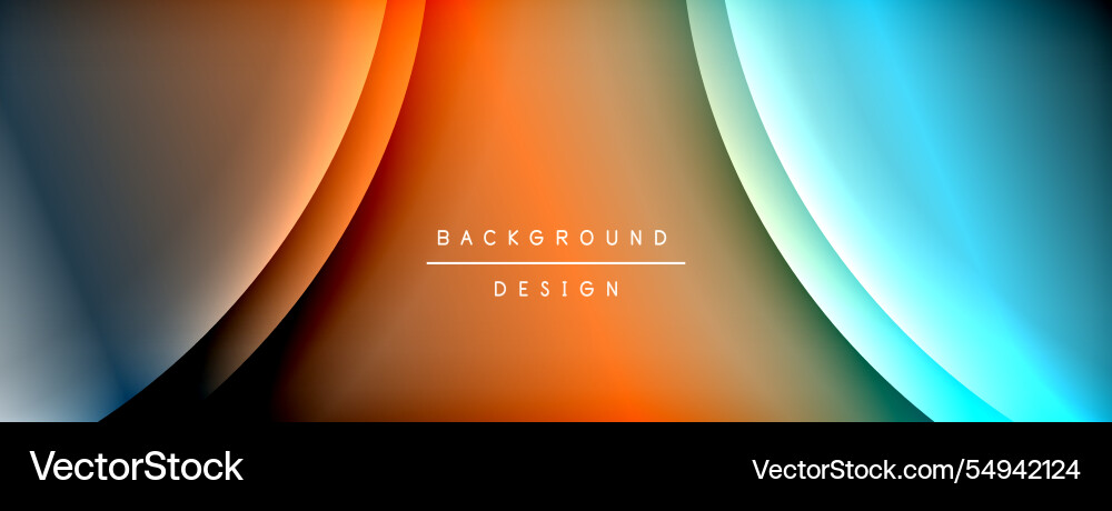 Gradient and shadow wave line geometric background Gradient and shadow wave line geometric background vector image