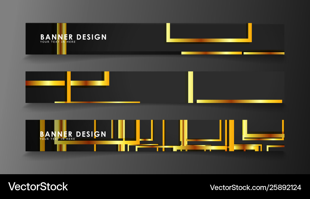 Set a banner with rectangular background Set a banner with rectangular background Vector Image