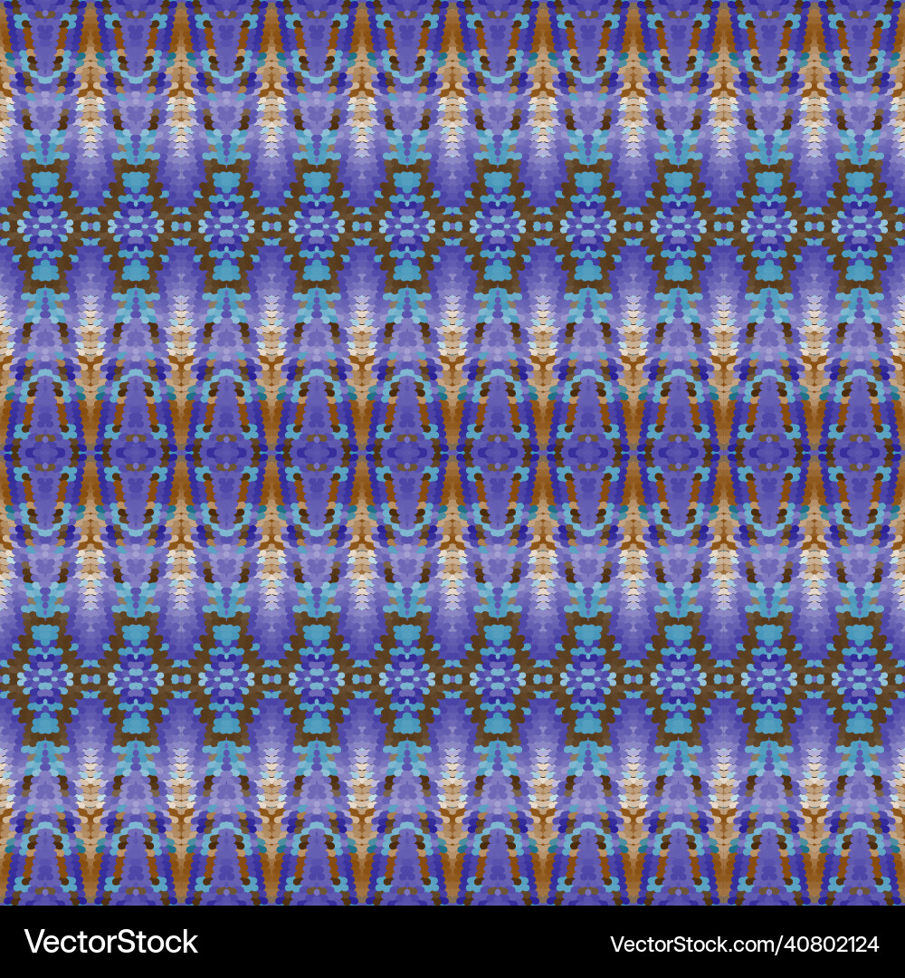 Tapestry colorful border seamless pattern Tapestry colorful border seamless pattern Vector Image