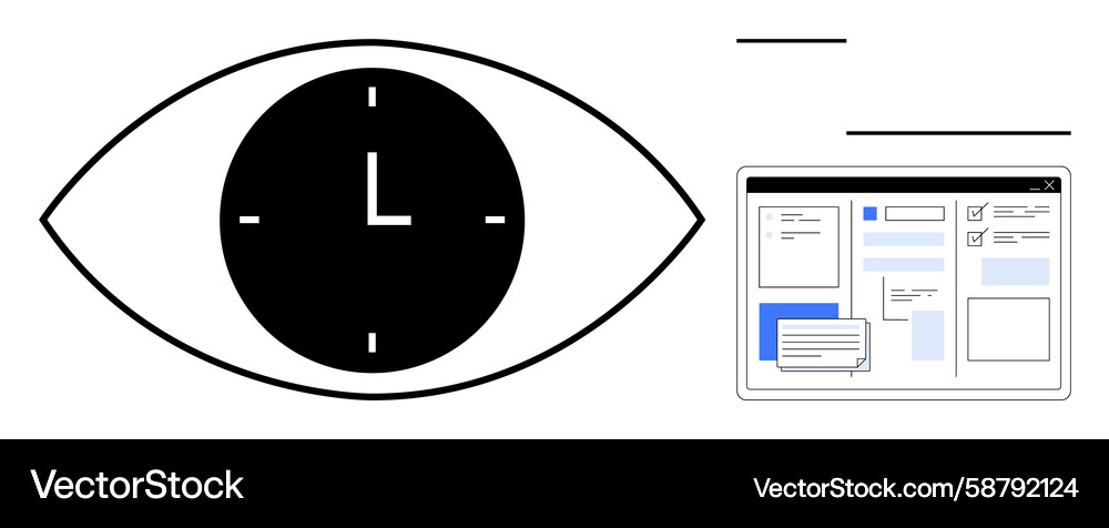 Time management and online workflow optimization Time management and online workflow optimization Vector Image