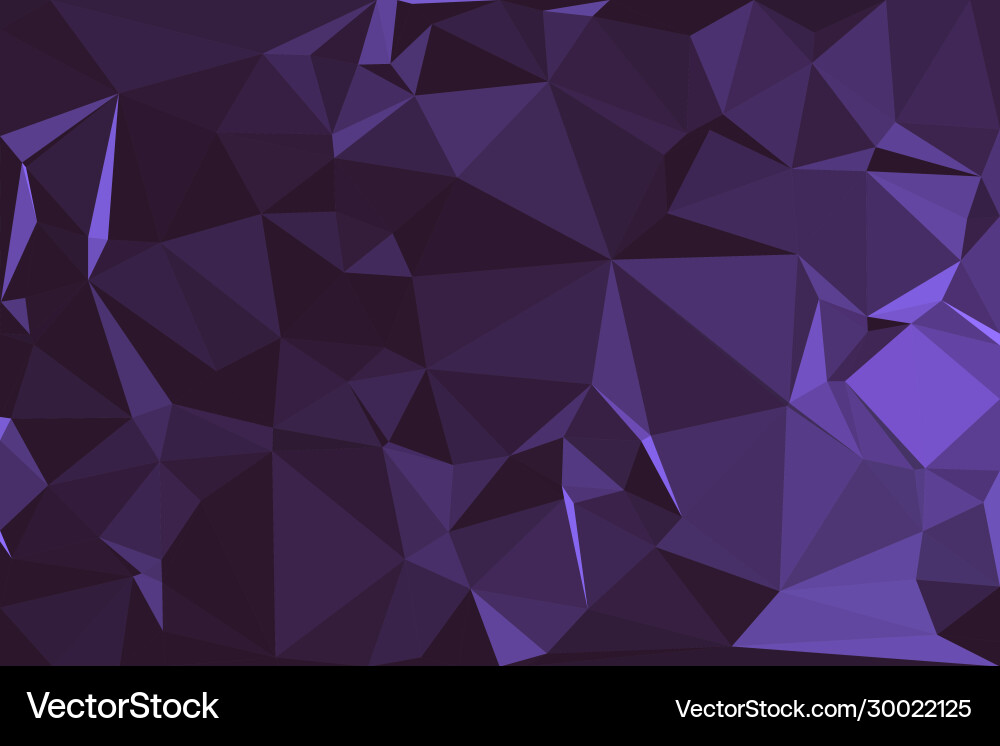 Abstract polygonal background triangular vector image
