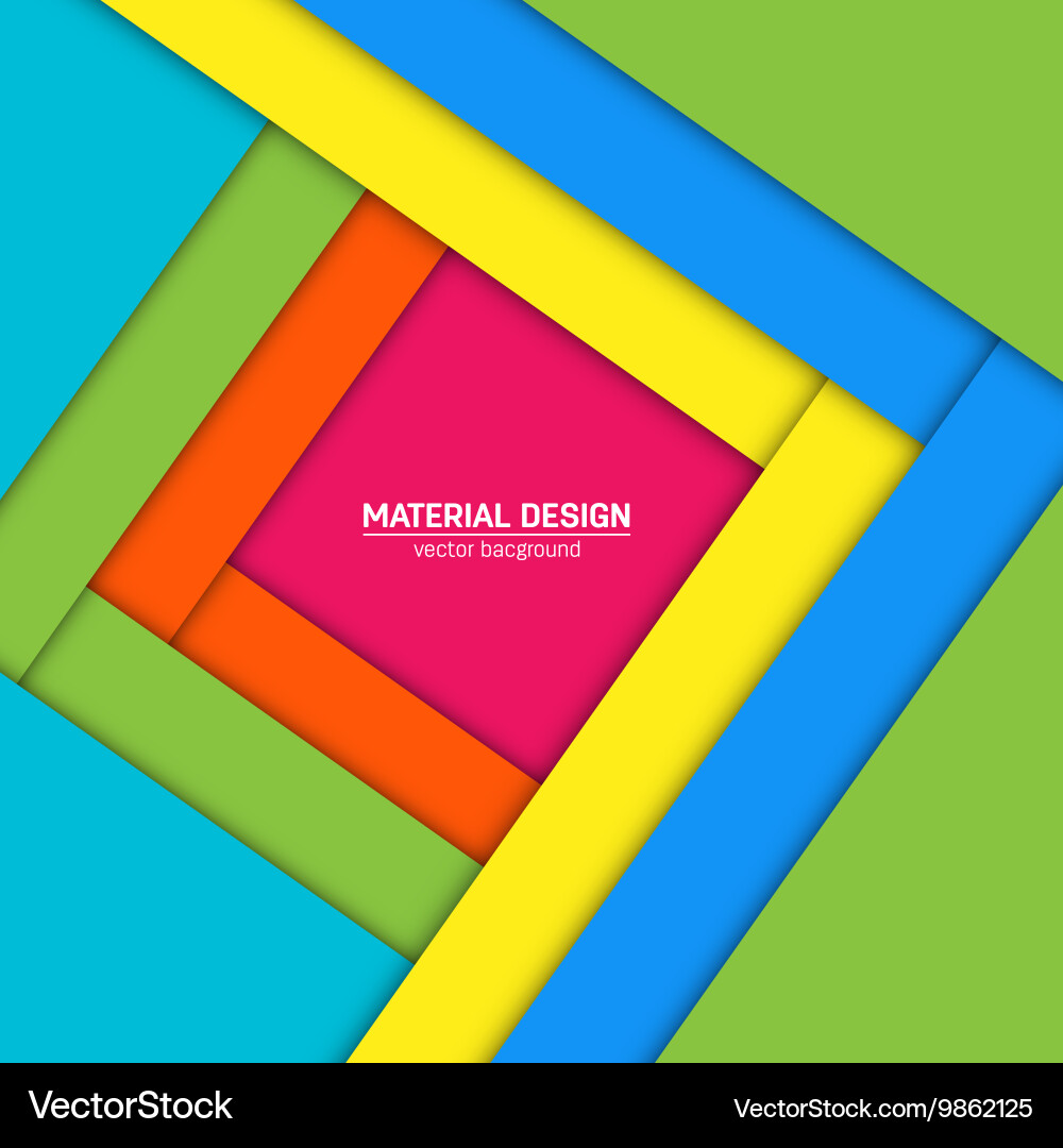 Material design background abstract Vector Image