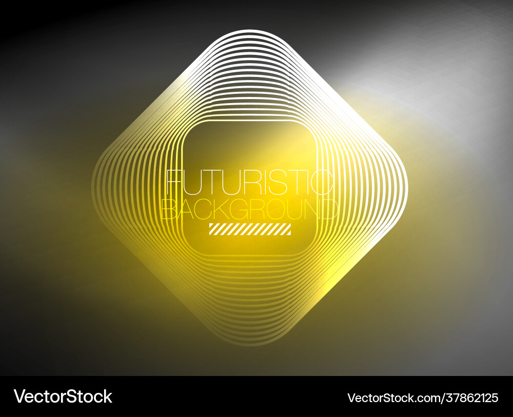 Neon color square shape lines abstract background Neon color square shape lines abstract background vector image