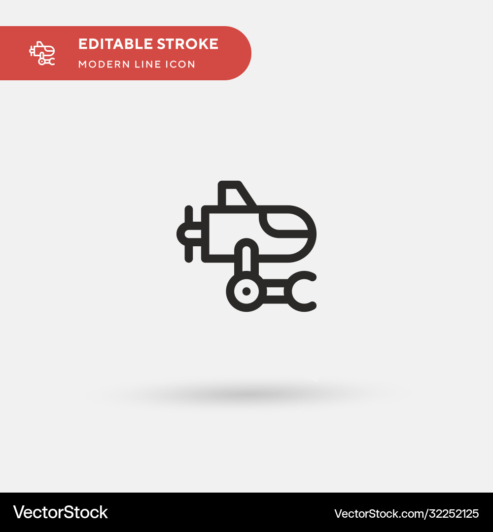 Robot simple icon symbol Robot simple icon symbol Vector Image