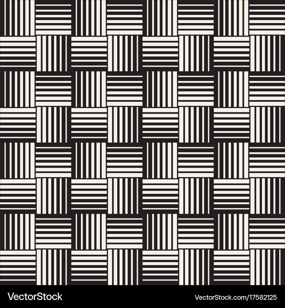 Seamless pattern with lines lattice vector image
