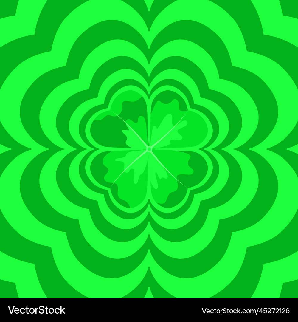 Abstract background with shamrock clover Abstract background with shamrock clover vector image