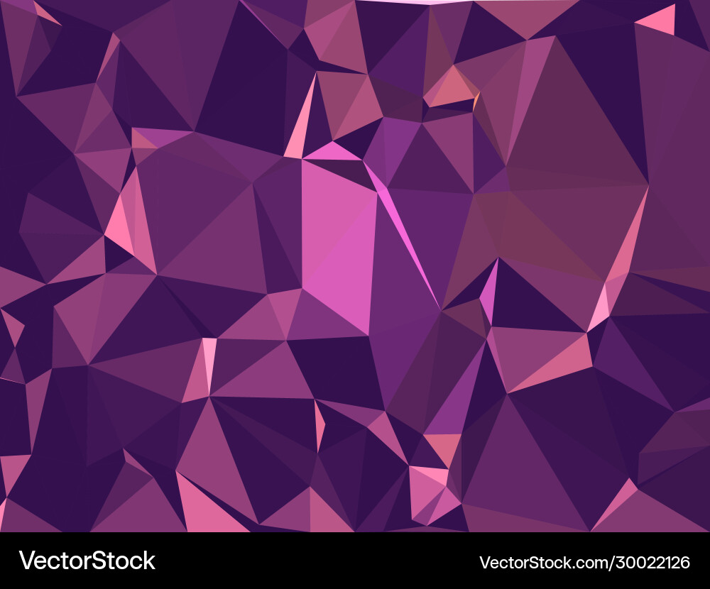 Abstract polygonal background triangular vector image