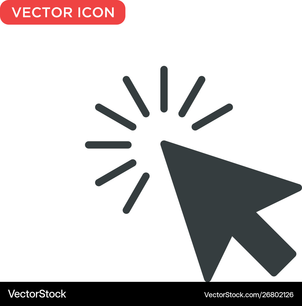 Pointer Cursor Icon Design Pointer Cursor Icon Design vektorbild