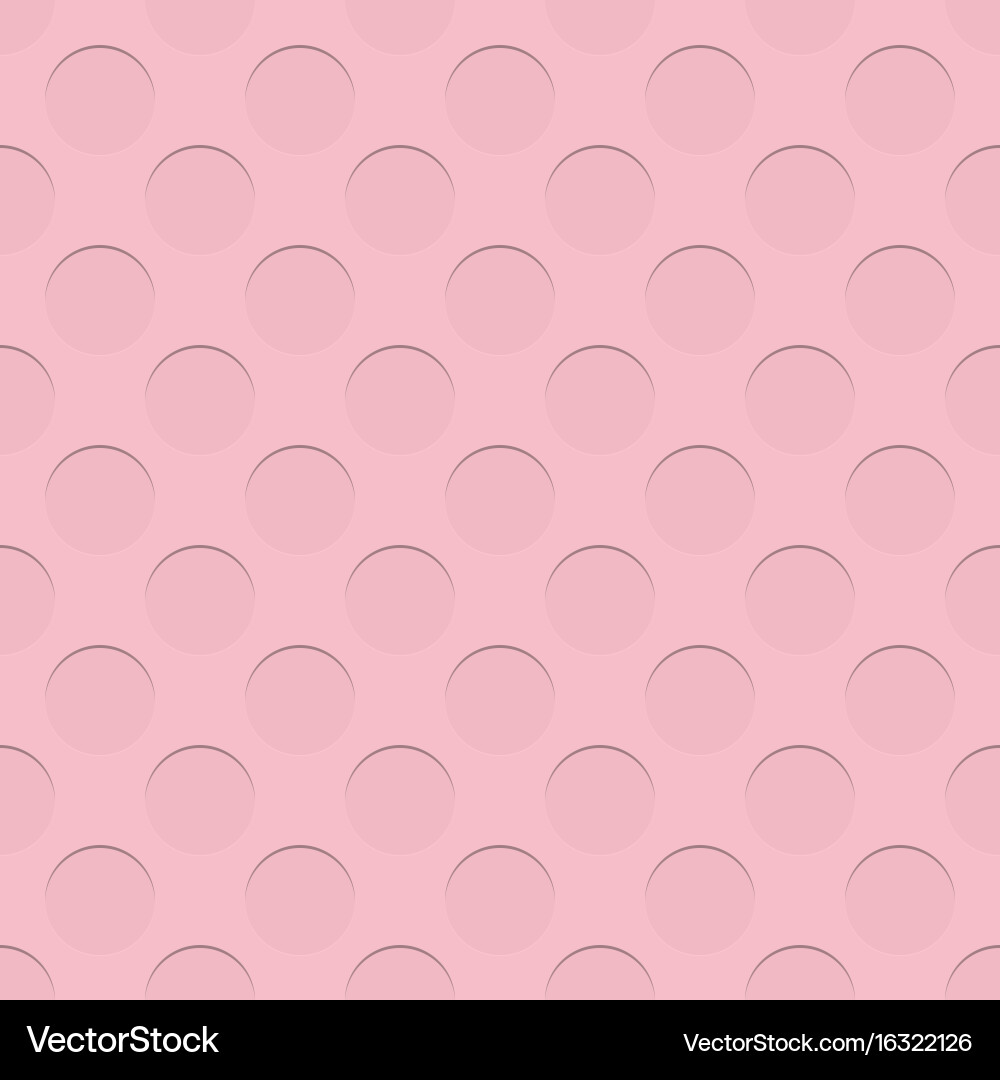 Seamless negative circle pattern texture vector image