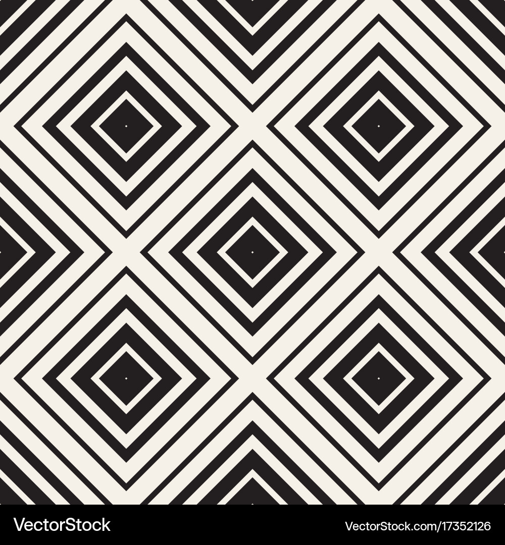 Seamless pattern with lines lattice vector image
