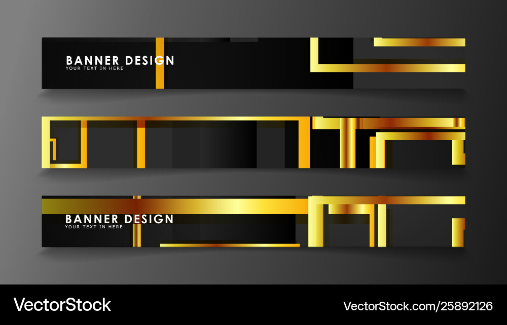 Set a banner with rectangular background Set a banner with rectangular background Vector Image