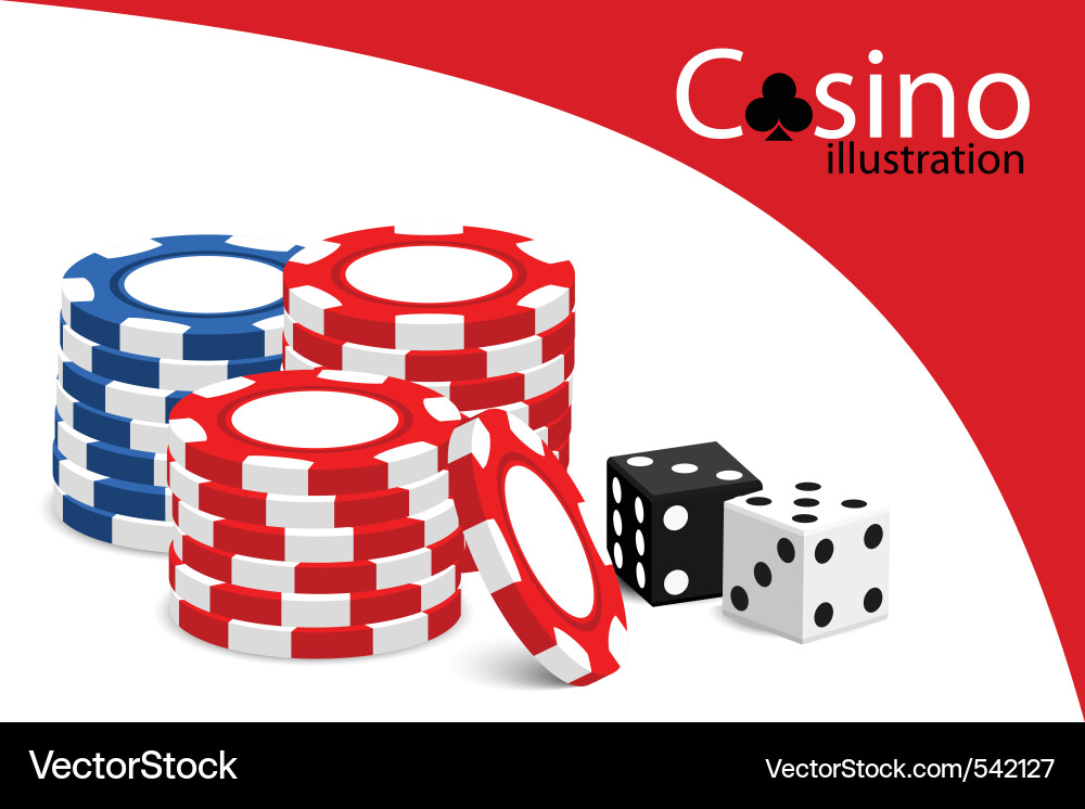Casino Game Playing vector image