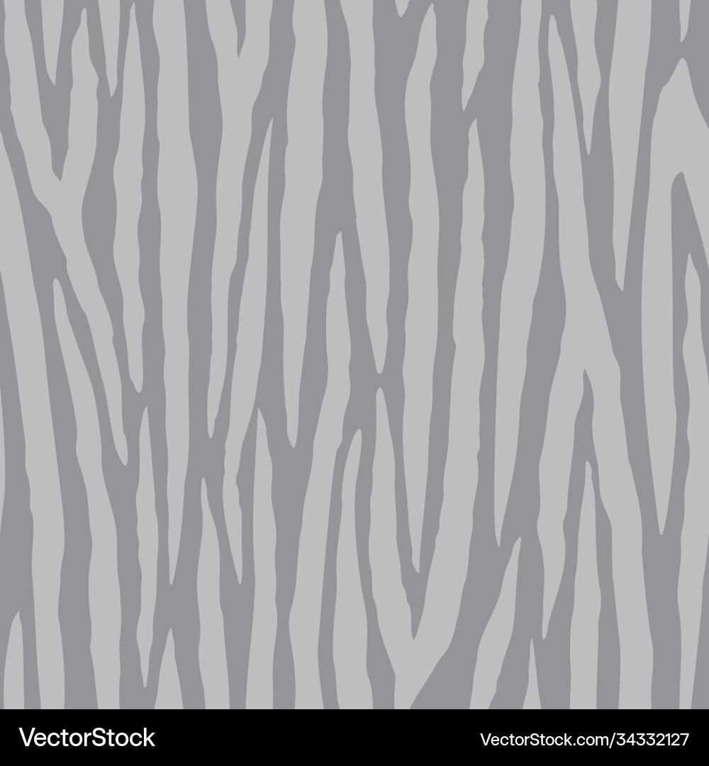 Gray zebra stripe texture seamless pattern Gray zebra stripe texture seamless pattern vector image