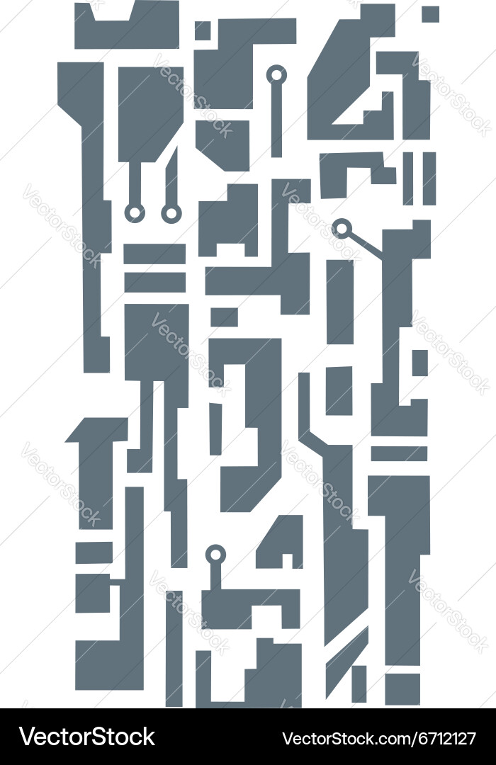 Hi-tech pattern Vector Image