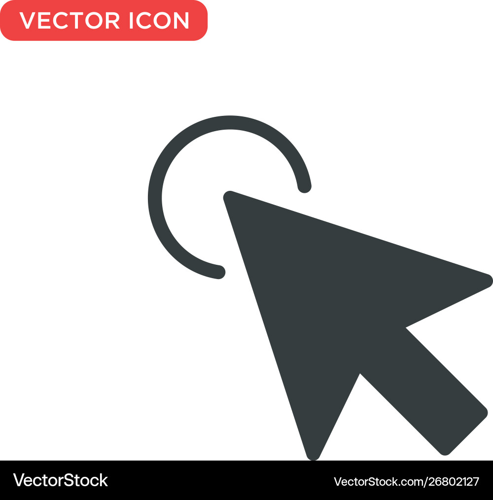 Pointer Cursor Icon Design Pointer Cursor Icon Design vektorbild