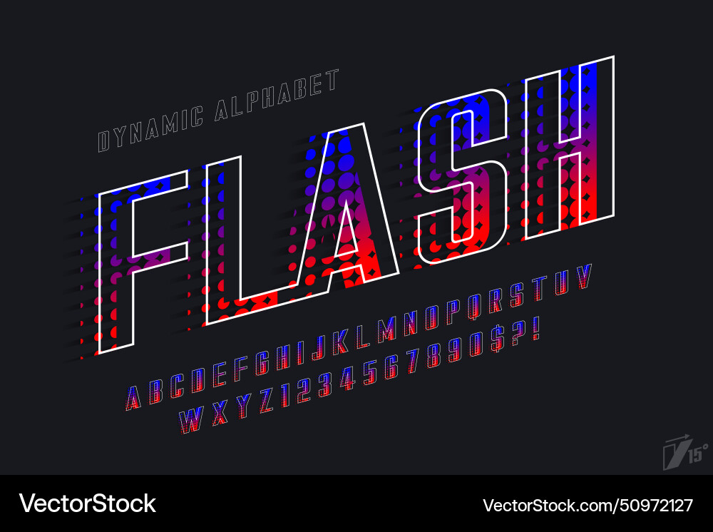 Racing alphabet design dynamic typeface letters Racing alphabet design dynamic typeface letters Vector Image