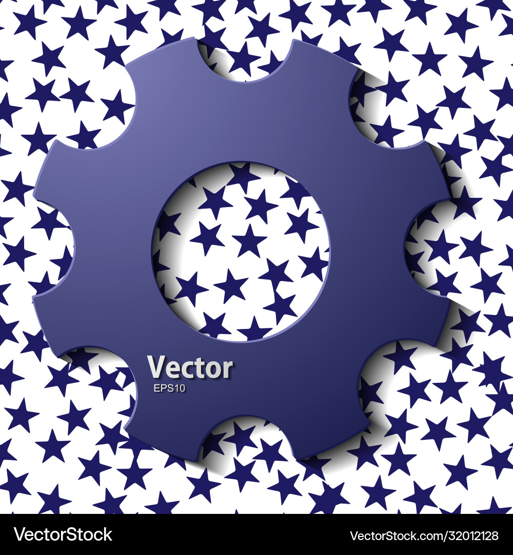 Gear or cog icon Royalty Free Vector Image - VectorStock