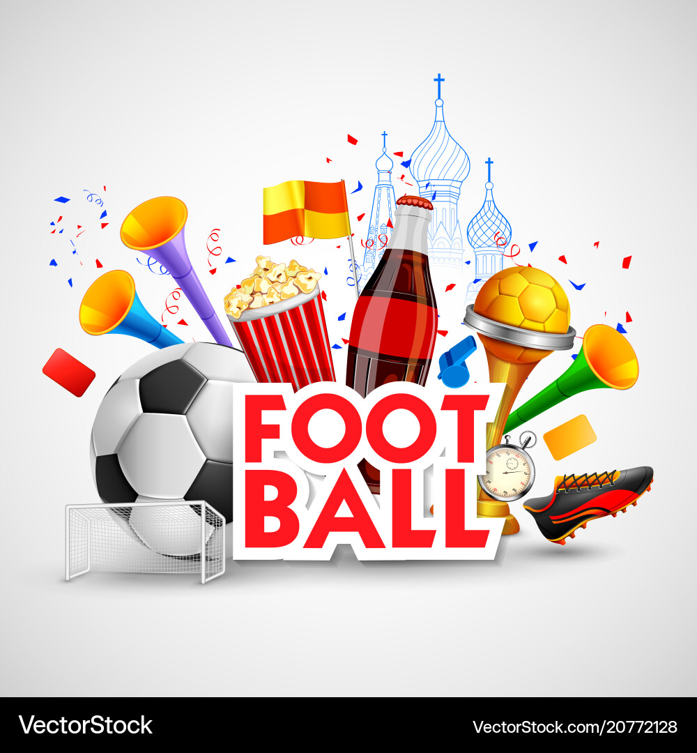 Russland Fußball-Meisterschaft Cup Fußball Sport Russland Fußball-Meisterschaft Cup Fußball Sport vektorbild