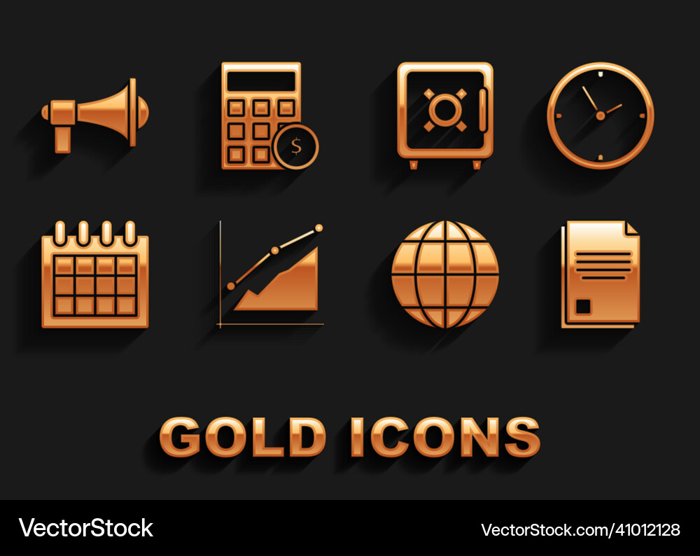 Set pie chart infographic clock file document Set pie chart infographic clock file document vector image