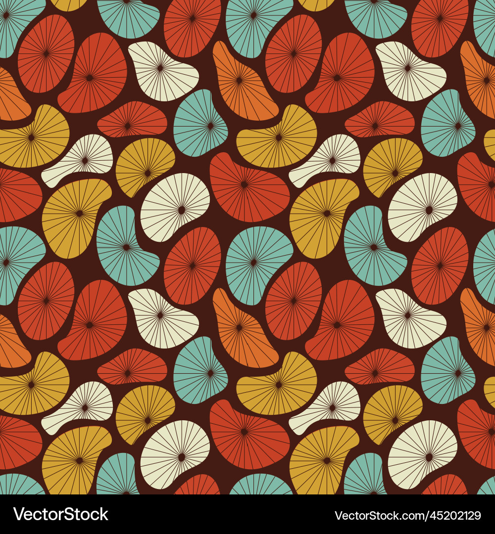 Groovy seamless pattern abstract Groovy seamless pattern abstract Vector Image